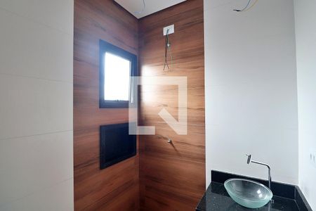 Suíte - Banheiro do Quarto 1 de apartamento à venda com 2 quartos, 68m² em Jardim Santo Alberto, Santo André