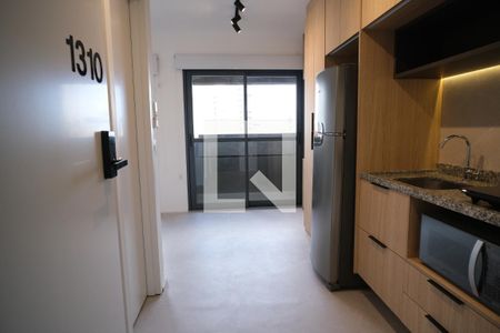 Cozinha de apartamento para alugar com 1 quarto, 21m² em Jardim Paulista, São Paulo