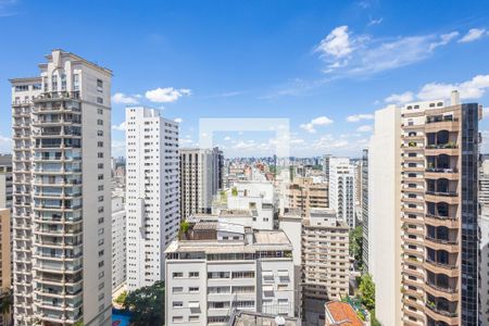 Vista de apartamento à venda com 2 quartos, 103m² em Cerqueira César, São Paulo
