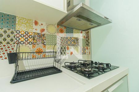 Cozinha de apartamento para alugar com 2 quartos, 79m² em Cerqueira César, São Paulo