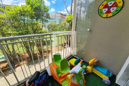 Varanda da Sala de apartamento à venda com 3 quartos, 61m² em Vila Cunha Bueno, São Paulo