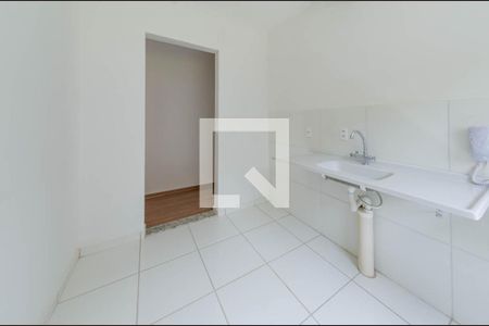 Cozinha de apartamento para alugar com 2 quartos, 51m² em Engenho Nogueira, Belo Horizonte