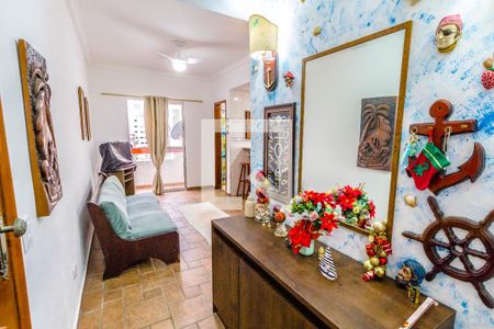 Sala de apartamento para alugar com 2 quartos, 56m² em Vila Caiçara, Praia Grande