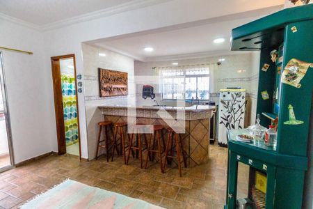 Sala de apartamento para alugar com 2 quartos, 56m² em Vila Caiçara, Praia Grande