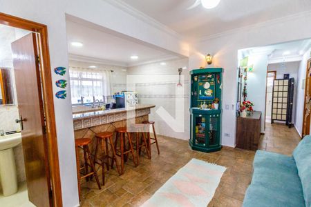 Sala de apartamento para alugar com 2 quartos, 56m² em Vila Caiçara, Praia Grande