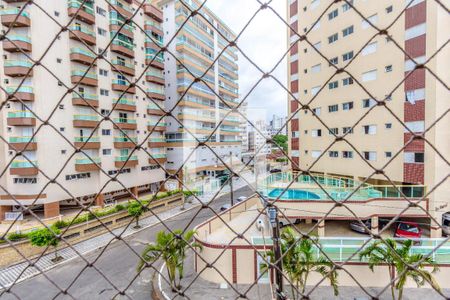 Varanda da Sala de apartamento para alugar com 2 quartos, 56m² em Vila Caiçara, Praia Grande