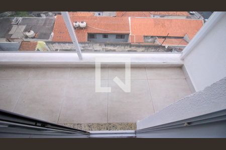 Varanda da Sala/Cozinha de apartamento à venda com 1 quarto, 45m² em Vila Alpina, São Paulo
