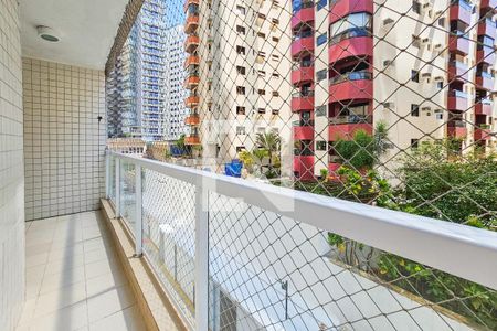Varanda de apartamento para alugar com 3 quartos, 86m² em Vila Luis Antonio, Guarujá