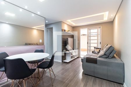 Sala de apartamento à venda com 2 quartos, 70m² em Taboão, São Paulo