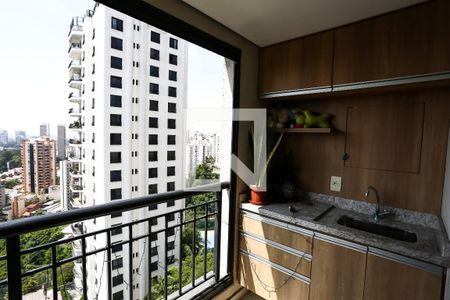 Varanda de apartamento à venda com 2 quartos, 64m² em Jardim Parque Morumbi, São Paulo