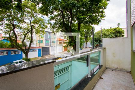 Varanda do quarto 1 de apartamento para alugar com 2 quartos, 47m² em Vila Pires, Santo André