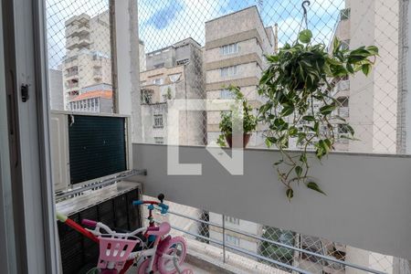 Apartamento à venda com 100m², 2 quartos e sem vagaSacada do Quarto 2