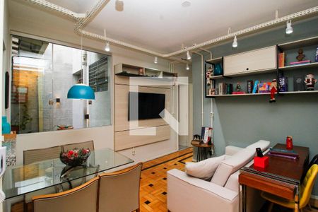 Sala de apartamento à venda com 2 quartos, 70m² em Floresta, Belo Horizonte