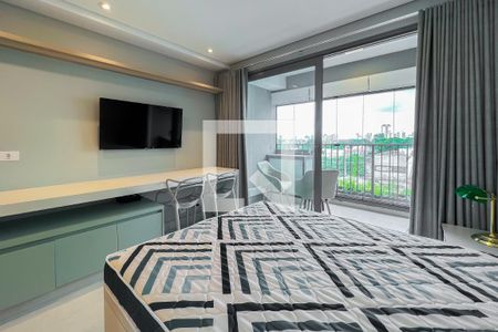 Studio  de apartamento para alugar com 1 quarto, 30m² em Indianópolis, São Paulo