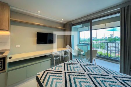 Studio  de apartamento para alugar com 1 quarto, 30m² em Indianópolis, São Paulo