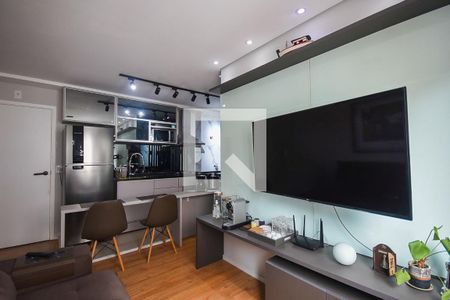 Sala de apartamento para alugar com 2 quartos, 40m² em Paraíso do Morumbi, São Paulo