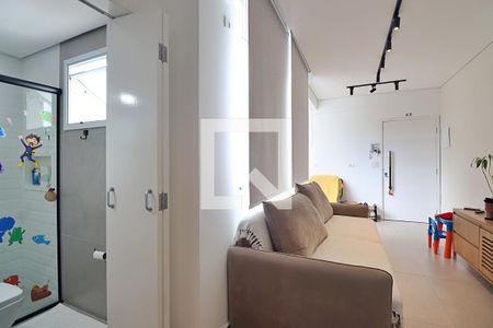 Sala de apartamento à venda com 2 quartos, 110m² em Jardim, Santo André