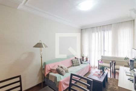 Sala de apartamento à venda com 3 quartos, 75m² em Vila Valparaiso, Santo André