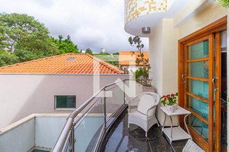 Varanda da Sala de casa à venda com 3 quartos, 365m² em Vila Lucia, São Paulo