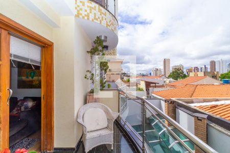 Varanda da Sala de casa à venda com 3 quartos, 365m² em Vila Lucia, São Paulo
