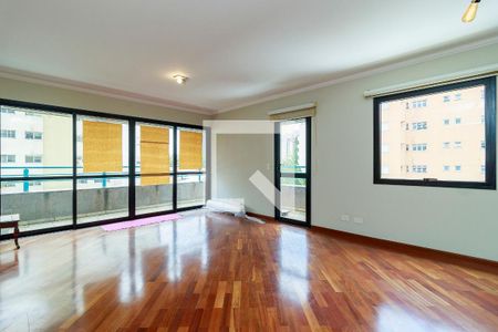 Sala de apartamento para alugar com 3 quartos, 136m² em Brooklin Novo, São Paulo