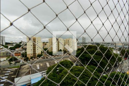 Varanda da Sala - Vista  de apartamento à venda com 2 quartos, 42m² em Vila Itapegica, Guarulhos