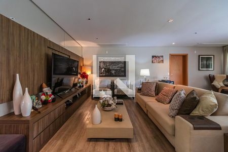 Sala de apartamento à venda com 3 quartos, 228m² em Tamboré, Santana de Parnaíba