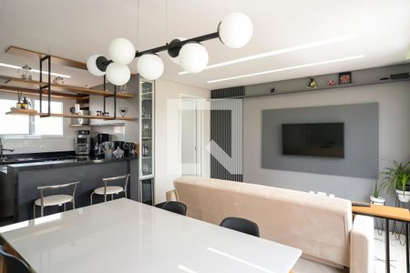 Sala de apartamento à venda com 2 quartos, 60m² em Fundação, São Caetano do Sul