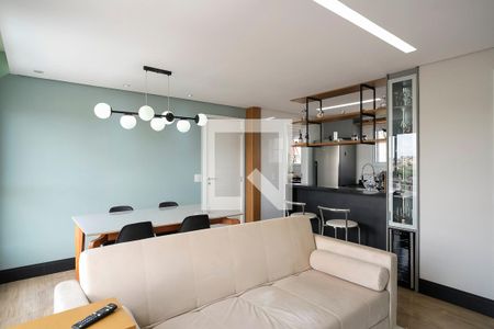 Sala de apartamento à venda com 2 quartos, 60m² em Fundação, São Caetano do Sul