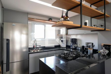 Cozinha de apartamento à venda com 2 quartos, 60m² em Fundação, São Caetano do Sul
