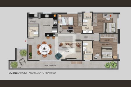Apartamento à venda com 3 quartos, 101m² em Sion, Belo Horizonte