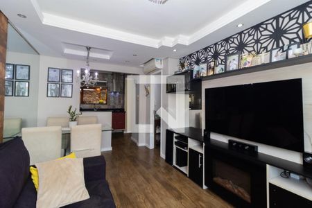 Sala de casa de condomínio à venda com 2 quartos, 109m² em Igara, Canoas