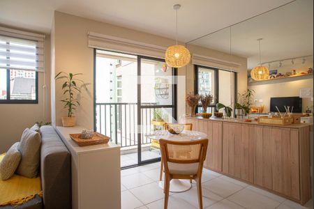 Sala de apartamento à venda com 1 quarto, 39m² em Centro, São Paulo