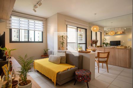 Sala de apartamento à venda com 1 quarto, 39m² em Centro, São Paulo