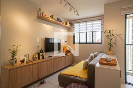 Sala de apartamento à venda com 1 quarto, 39m² em Centro, São Paulo