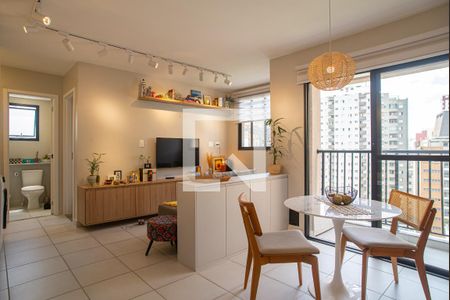 Sala de apartamento à venda com 1 quarto, 39m² em Centro, São Paulo