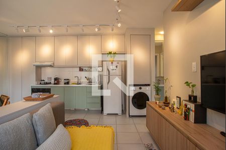 Sala de apartamento à venda com 1 quarto, 39m² em Centro, São Paulo