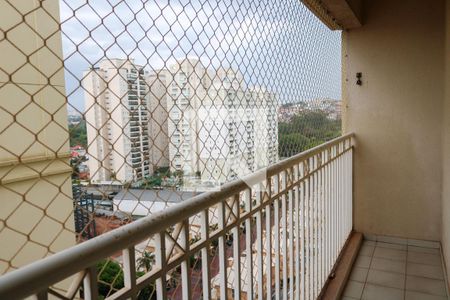 Varanda da Sala de apartamento à venda com 3 quartos, 74m² em Jardim Sao Caetano, São Caetano do Sul