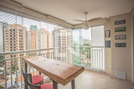 Varanda Gourmet de apartamento à venda com 2 quartos, 70m² em Chácara Inglesa, São Paulo