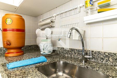 Cozinha - Torneira de kitnet/studio para alugar com 1 quarto, 32m² em Vila Buarque, São Paulo