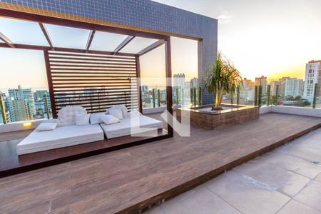 Área comum - Solarium de apartamento para alugar com 2 quartos, 75m² em Boqueirão, Praia Grande