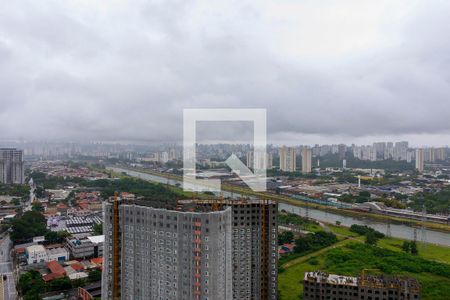 Sala - Vista de apartamento à venda com 2 quartos, 38m² em Veleiros, São Paulo