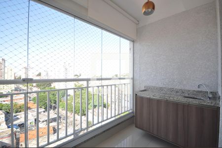 Sacada  Gourmet de apartamento à venda com 2 quartos, 52m² em Vila Gustavo, São Paulo