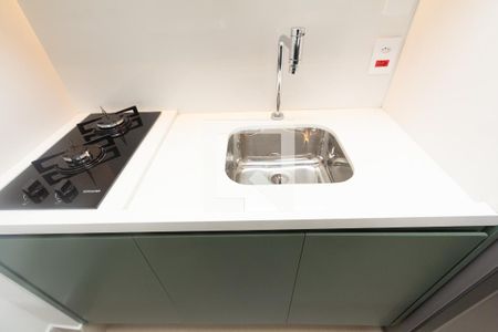 Sala/Cozinha de apartamento à venda com 1 quarto, 38m² em Vila Uberabinha, São Paulo