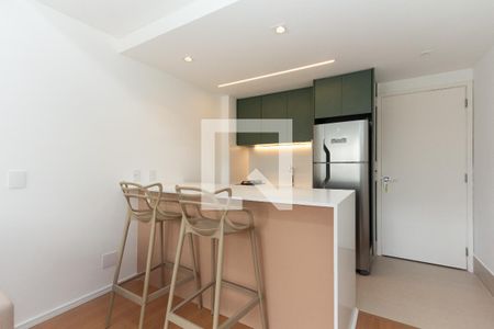 Sala/Cozinha de apartamento à venda com 1 quarto, 38m² em Vila Uberabinha, São Paulo