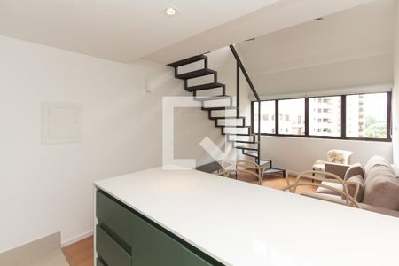 Sala/Cozinha de apartamento à venda com 1 quarto, 38m² em Vila Uberabinha, São Paulo