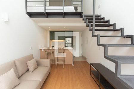 Sala/Cozinha de apartamento para alugar com 1 quarto, 38m² em Vila Uberabinha, São Paulo