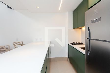 Sala/Cozinha de apartamento à venda com 1 quarto, 38m² em Vila Uberabinha, São Paulo