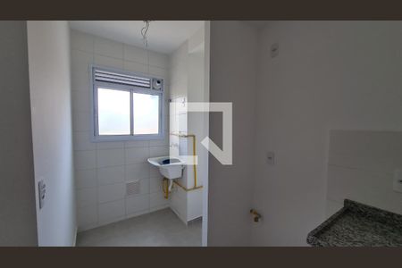Cozinha e Área de Serviço de apartamento à venda com 2 quartos, 54m² em Jardim Carolina, Jundiaí