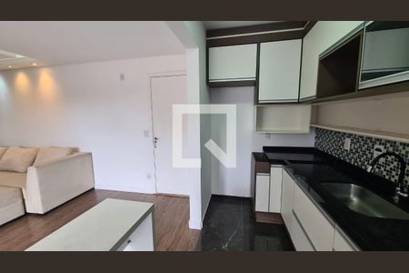 Cozinha e Área de Serviço de apartamento para alugar com 2 quartos, 65m² em Bosque dos Jacarandás, Jundiaí
